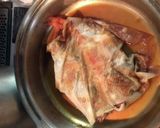 金目鯛の煮付け(昆布茶入り)作り方4写真