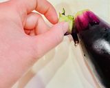 私の☆なすの切り方♪保存など作り方10写真