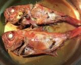 金目鯛の煮付け(昆布茶入り)作り方5写真