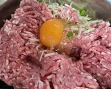 もやしでヘルシー豚バーグ作り方2写真