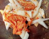キクイモのキムチあえ作り方4写真