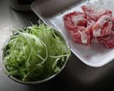 おひとり様★しょうが焼き丼作り方2写真