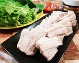 レンジで簡単❤韓国の茹で豚「ポッサム」作り方3写真