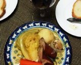 圧力鍋7分！美味ポトフ 材料銘柄付きメモ作り方4写真