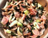 残り野菜とベーコンキッシュ　作り方1写真