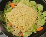 味付けはポン酢だけ。ツナぽん焼きそば作り方3写真