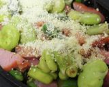 そら豆とベーコンのオーブン焼き作り方4写真