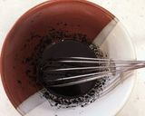 イソフラボンたっぷり♡豆腐の黒ごまプリン作り方4写真