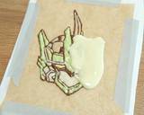 誕生日・記念日に♪イラストチョコプレート作り方9写真