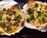 残り野菜とベーコンキッシュ　作り方7写真