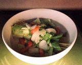 ワンボールパスタ☆キムチカルボナーラ作り方2写真