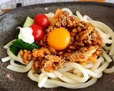 キムチ納豆の冷やしうどん作り方3写真