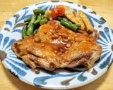 ふっくらチキンソテーのブランデー仕立て作り方6写真