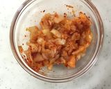 簡単きのこのキムチ和え作り方5写真
