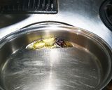 キャベツと胸ひき肉のオイルパスタ作り方3写真