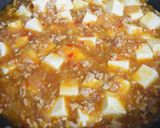 皆大好き✿玉ねぎ入りマーボー丼作り方15写真