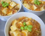 皆大好き✿玉ねぎ入りマーボー丼作り方17写真