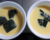 レンジで♪南瓜オレンジピールの豆乳プリン作り方4写真