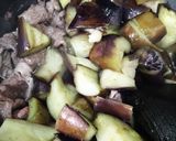 ★ご飯がすすむ♪なすと牛肉の甘辛炒め作り方5写真