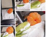 萌え断苺お花のフルーツサンド あんこ入り作り方24写真