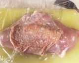 最強簡単鶏胸チャーシュー　柔らかトロトロ作り方1写真