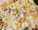 炊飯器で♪簡単！本格的バターチキンピラフ作り方2写真