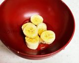 チョコが食べたい時　蜂蜜ココアバナナ作り方4写真
