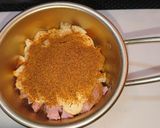 超簡単!ハムたまごトーストカレー風味!作り方4写真