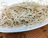 超簡単美味しい！　すごうまアボキムチ蕎麦作り方2写真