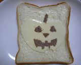 ハロウィン　モーニング　トースト作り方3写真