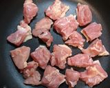 簡単！美味！鶏もも肉きのこの梅バター炒め作り方2写真