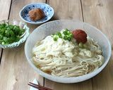 簡単♪湯葉そうめん（梅干しのせ）作り方2写真
