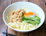 簡単♪冷やしきつねうどん（サラダ風）作り方3写真