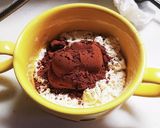 量り卵無!レンチンで濃厚マグカップケーキ作り方1写真