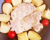 鶏肉とじゃがいものソテー♡パリパリチキン作り方5写真