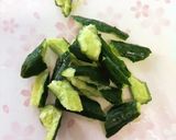 たたききゅうりのキムチ和え作り方1写真
