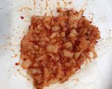キムチでアクセント!酢納豆だわん作り方1写真