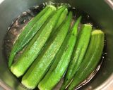 おくら の 胡麻和え(備忘録)作り方5写真