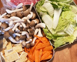 簡単☆豚肉としめじと白菜の炒め煮作り方1写真