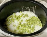 豆ご飯　（冷凍うすいえんどう）作り方6写真