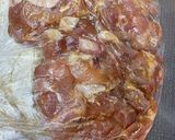 #簡単手間無し#皮パリ鶏モモ照り焼き作り方2写真