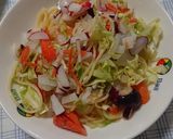 簡単サラダスパ作り方6写真