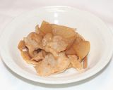 豚バラ大根のバター醤油炒め作り方8写真