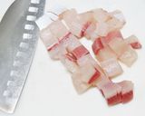 カンパチの練りウニ和え作り方1写真