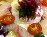 柚子胡椒香る鯛のカルパッチョソース★簡単作り方5写真