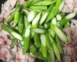 下茹でなし！アスパラと豚バラの甘辛炒め作り方7写真