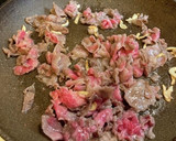牛肉切り落としと小松菜のオイスター炒め作り方2写真