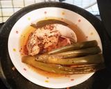 豚タンのやわらかフライパン蒸し作り方5写真