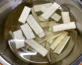 ごぼうを美味しく食べるための鯛の煮付け♬作り方2写真