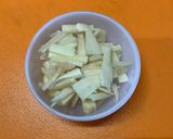 ごぼうを美味しく食べるための鯛の煮付け♬作り方3写真
